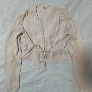 Aritzia Sunday Best Cream Crop